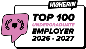 Higherin top employer badge 2026-2027